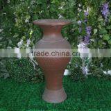 Public Place or Home Decoration Antique Tall Floor Fiberglass Vases thumbnail-1