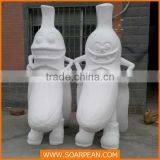 Banana Fiberglass Sculpture for Widnow Display thumbnail-2