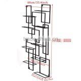 2016 Fasion Wall Mount Bottle Rack 10 Bottles Metal Wine Holder thumbnail-5