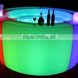 Color Changing or Single Color Display Club Color Induction Charger Led Plastic Bar Counter thumbnail-2