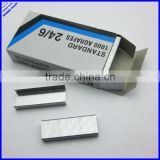 2017 high quality silver office galvanized standard 24/6 staples (all kinds of staples)