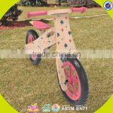 2017 Wholesale Lovely Wooden Balance Bikes for Kids Cartoon Wooden Bicycles for Kids W16C177 thumbnail-4