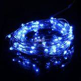 Home Indoor Outdoor Decoration Copper String Light Merry Christmas Wedding Warm White Fairy Firefly String Light Set thumbnail-5