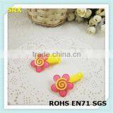 Fancy Flower Shaped Pretty Baby Plastic Hair Clip thumbnail-5