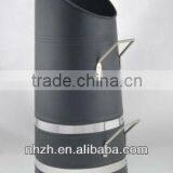 Household Fireside Metal Matte Black Coal Scuttles thumbnail-3