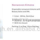 Disposable Non Woven Kimono With Belt thumbnail-1