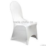 Universal White Stretch Polyester Spandex Wedding Party Chair Covers for Weddings Banquet Hotel Decoration Decor thumbnail-1