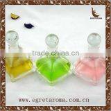 2015 New Arrival for Home Air Freshener Tent Shape Glass Diffuser Bottle With Rattan Sticks Reed Diffuser Glass Bottle thumbnail-5