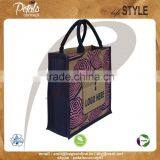 PP Laminated Jute Tote Bag With Padded Rope Handle thumbnail-2