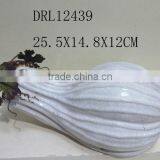 Lying Ceramic Pumpkin Lantern LED Festive Lantern Holloween Decorations thumbnail-5