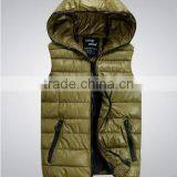 New 2017 Men Spring Comfortable Couples Sleeveless Jacket High Quality Cotton-padded WaistcoatAutumn Winter Casual Hooded JACKET thumbnail-1
