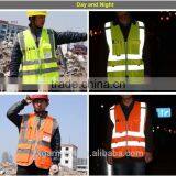 2017 ZX Men's Reflective Tape Workwear Working Vest thumbnail-1