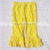 Cotton Ruffle Long Harem Pants for Baby thumbnail-1
