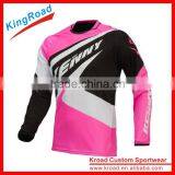 100%polyester Coolmax Downhill Mountain Bike Jersey thumbnail-1