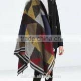 The New Bump Color Bevel Thickening Tassel Burrs Scarves Cloth Grid and Long Big Shawl thumbnail-1