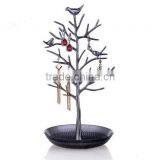 Fashion Design Birds Tree Jewelry Earrings Necklace Holder thumbnail-3