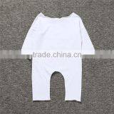 S17540A Cute Newborn Baby Girls Clothes With Long Sleeve Cotton Letter Printed Romper thumbnail-4