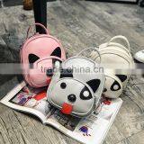 S65747A PU Leather Cartoon Dog Prints Kids Cute Backpacks thumbnail-1