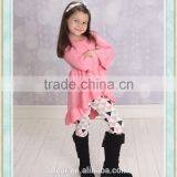 Persnickety Remake Fall 2016 Pink High-Low Tunic Outfits With Triangle Leggings Sets Childrens Valentine Day Boutique Clothing thumbnail-1