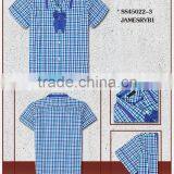 2016 New Fashionable 100% Cotton Checked Kids Shirts thumbnail-4