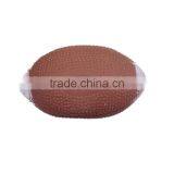 Vinyl Giggle Ball Training Chew Sound Activity Squeaky Toy NFL Football Brown thumbnail-3