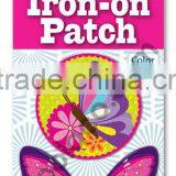 Mini Color Iron on PU Patches Colorful Patch for Clothing thumbnail-1