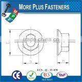 Made in Taiwan DIN 6923 Steel Class 8 Zinc Plated Stainless Steel Flange Nut DIN 6923 thumbnail-1