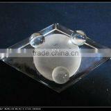 Elegant Crystal Ball Candlesticks thumbnail-4