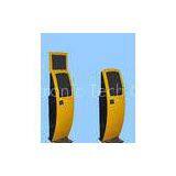 Water-Proof Television Self Service Kisok With Dual Screen, Rfid Reader And Pinpad / Multi-Media Spe