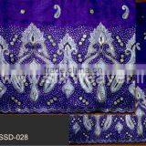 African Embroidered George Fabric