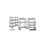 Deluxe Wire Shelving Carts thumbnail-1