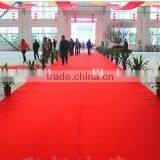 Red Wedding Carpet Party Decoration Exhibition/ Festive / Wedding Event Carpet Disposable Carpet