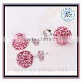 XP-JS-0200 China Ball New Fashion Elegant Dubai Gold Jewelry Pearl Set Wholesale