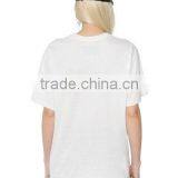 100% Cotton Round Neck T-shirt for Women With Bear Print Pattern thumbnail-4