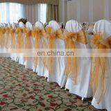 China Factory Directly Sale Organza Chair Sash thumbnail-4