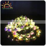 Christmas Wreath With Led Lights,women Decoraticve Led Garland