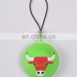 Novelty 3d Double Sided Soft Pvc Cell Phone Charm