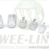 RJ45 8P8C UTP Connector Cat6A Modular Plug for 23AWG thumbnail-1