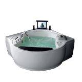 1-2person Selling the Best Quality Cost-effective Products Luxury Whirlpool Hot Tub Massage Bathtub With Pop-up TV thumbnail-1