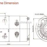 Hydraulic 48 Volt Dc Motor ZD4201 thumbnail-3