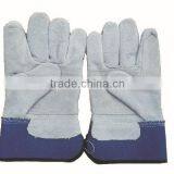 HIGH QUALITY WESTERN EUROPE Double Palm Work Gloves Safety Gloves Leather thumbnail-4