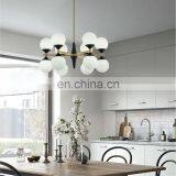 Новый дизайн, современный стиль, диммируемый стеклянный потолочный люстра для гостиной thumbnail-1
