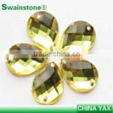 Fashion Crstal Stones Acrylic Sew On,acrylic Sew on Stone,sew on Acrylic Stones for Wedding Dress Decoration thumbnail-2