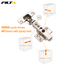 Filta Wholesale China Furniture Fittings Face Frame Frameless Kitchen Cupboard Hinge Repair Plate thumbnail-4