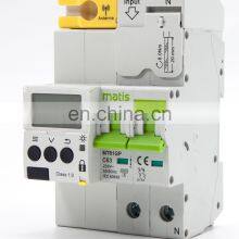 matis remote wireless 110v AC energy meter rs485 gprs wifi mcb circuit breaker