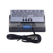 W3230 AC 110V-220V DC 12V Digital Thermostat Temperature Controller Regulator Heating Cooling Control Instruments LED Display thumbnail-5