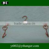 FM-58 Rosy Gold Metal Hangers for Lingerie thumbnail-1