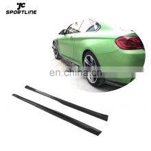 Full Carbon Fiber M3 M4 Side Skirts Extinsion for BMW F80 M3 Sedan F82 F83 M4 Coupe 2012-2017 thumbnail-1