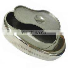 High Quality Stainless Steel Basin Surgical Bed Pan With Cover for Hospital thumbnail-1