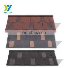 Natural Building Material Roofing Shingle / Colorful Stone Coated Metal Roofing Tile thumbnail-3